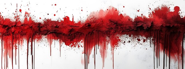  red paint splatter on white wall background, Red blood splatter on a grunge wall, horror wall, halloween wall, red vintage, retro,red splash dripped blood textured wall,banner poster design walll 