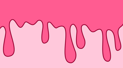 Pink wave Background with comic style. pink fluid background. cute pink liquid background. abstract pink wavy fluid background.