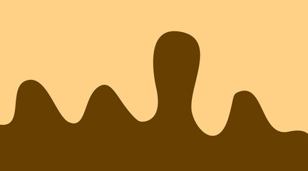 abstract chocolate background. chocolate wave Background. chocolate fluid background. chocolate liquid background. 