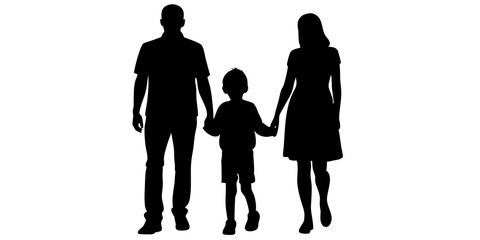 Family Silhouette Artwork: Classic and Modern Styles for Every Family