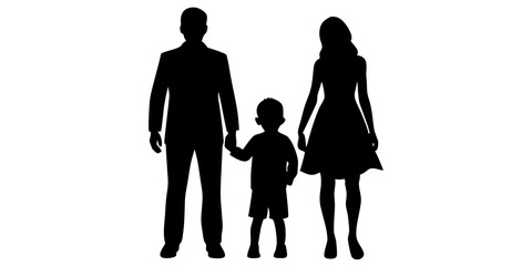 Family Silhouette Artwork: Classic and Modern Styles for Every Family