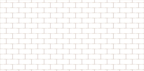 Fototapeta premium White brick wall background. architecture construction stone block brick wallpaper. seamless building cement concrete wall grunge background. 