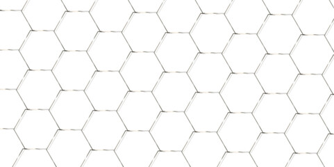 Fototapeta premium Abstract white digital grid mosaic creative with hexagons. modern hexagon polygonal pattern background vector. seamless bright white abstract honeycomb background. 