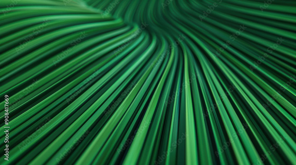 Poster abstract green texture with flowing lines creating a wave pattern. perfect for backgrounds, web desi