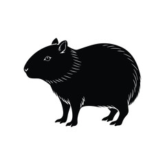 capybara silhouette

