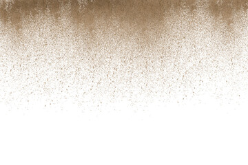 mud splash isolated transparency background.