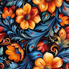 seamless floral pattern