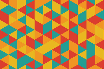 minimal geometric pattern background vector illustration