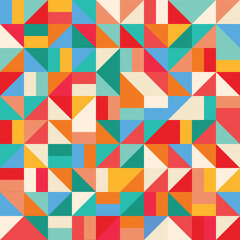 minimal geometric pattern background vector illustration