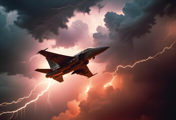 Avión de guerra, avioneta de combate.