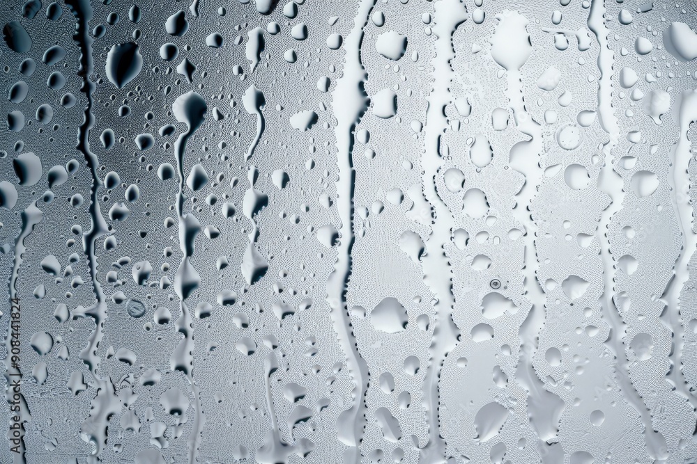 Poster uhd 4k sharp focus water drops: a high-resolution image showcasing the mesmerizing detail of water d