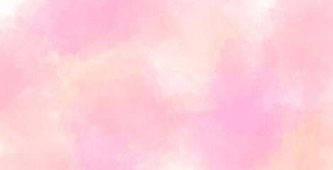 Pink watercolor background texture colorful