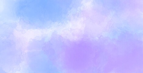 blue and purple abstract Watercolor background texture colorful