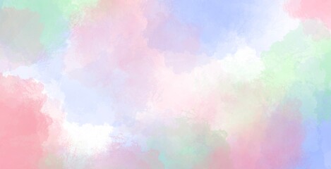 Watercolor background texture colorful