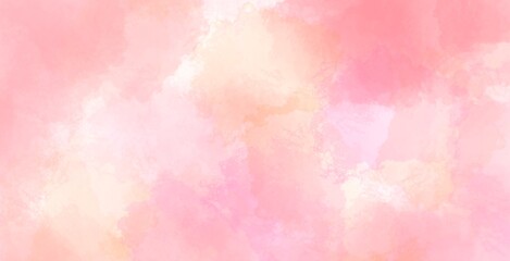 Pink watercolor background texture colorful