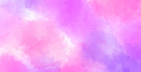 Pink watercolor background texture colorful