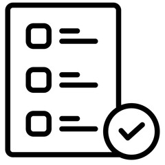 Test Icon in Line Style