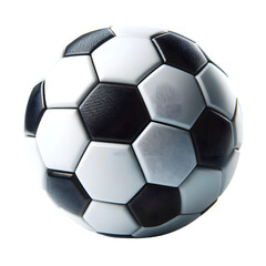 soccer ball isolated on white and transparent background
