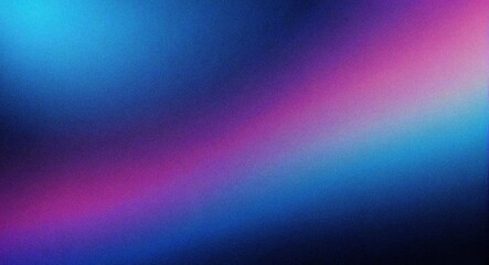 blue purple grainy gradient abstract background, noise texture effect, banner poster header design
