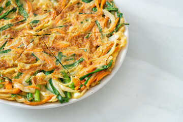 Pajeon or Korean pancake or Korean pizza