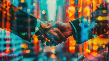 Develop a visual guide on the data aspects of mergers and acquisitions top view to explain processes digital binary as object Splitcomplementary color scheme