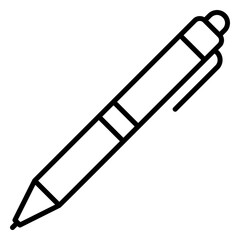 Fototapeta premium Pen icon for writing and drawing