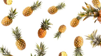 Fototapeta premium Isolated collection of pine cones with berries and leaves, nature-themed illustration for autumn or summer design. 
