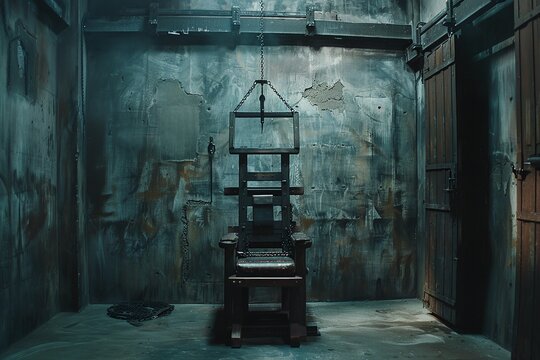 ai generative medieval torture chair