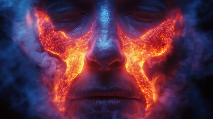 An awareness poster detailing the early symptoms of lung cancer.