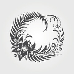  flower and leaves background collection