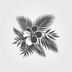  flower and leaves background collection