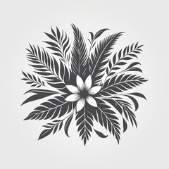  flower and leaves background collection