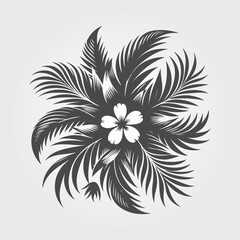  flower and leaves background collection