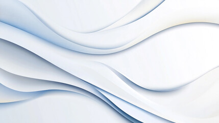 Obraz premium abstract white luxury wave gold line white background.