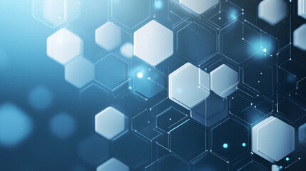 hexagon concept design abstract technology background. Modern simple overlay hexagon pattern template element.