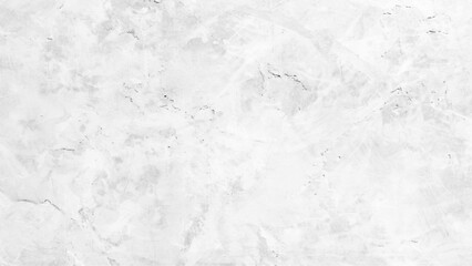 Panorama of Cement wall painted white with rough lines texture and background seamless, Paint white color on the Cement wall has gray color and smooth abstract surface texture.