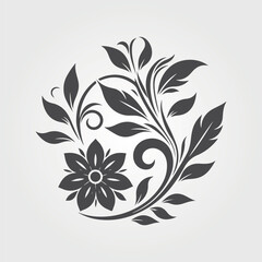  flower and leaves background collection