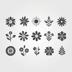 Tree logo mark design. Organic nature icon. Natural plant emblem. Tree of life symbol.
