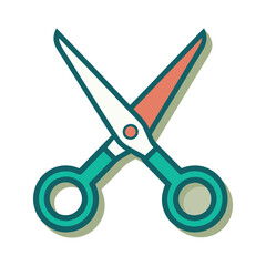 scissor icon vector illustration
