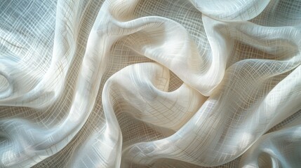 A clean light fabric weave texture