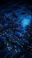 Technology digital circuit board pattern abstract graphic poster background