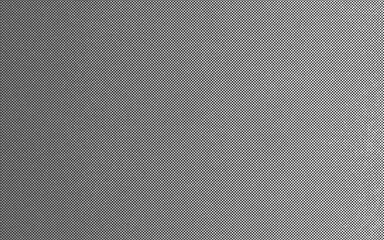 Grunge halftone gradient background. Faded grit noise texture. White and black sand wallpaper. Retro pixelated backdrop. Anime or manga style comic vector graphic design textured illustration