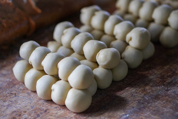 The delicious of traditional indonesian cake in Banyumas Regency, Central Java, Indonesia. It was taken on August 4, 2024 by a professional. It's a nice food with Indonesian culture