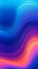 Obraz premium Digital blue and purple mountain curve abstract graphic poster background