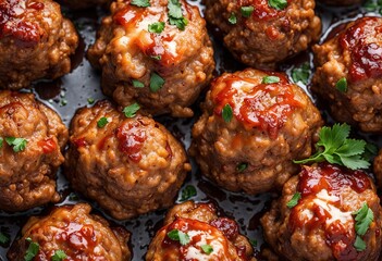Homemade Savory Meatballs