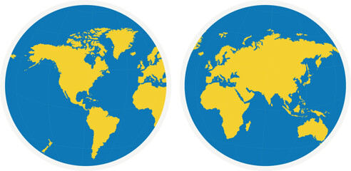 MAPA MUNDI globo terráqueo © Mario Catalán