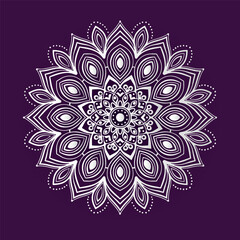 Ornamental mandala pattern