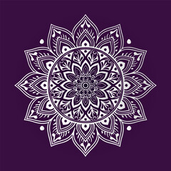 Ornamental mandala pattern