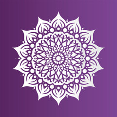 Ornamental mandala pattern