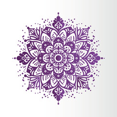 Ornamental mandala pattern